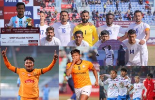 ए डिभिजन लिगको पाँचौं चरण : मनाङलाई २ अंकको अग्रता, तीन टोलीको पहिलो जित