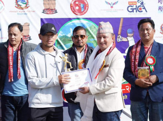 पाँचपोखरी टि२० जिल्लास्तरीय प्रतियोगिताको उपाधि भोताङ क्रिकेट क्लबलाई