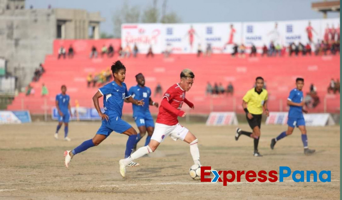 खप्तड गोल्डकप : लिग च्याम्पियन मछिन्द्रलाई हराउँदै बागमती सेमिफाइनलमा