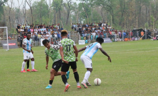 दमक गोल्डकप : मानेभञ्ज्याङलाई हराउँदै मनाङ उपाधि नजिक