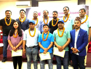 नेपाल खेलकुद पत्रकार मञ्चमा सुवेदीको निरन्तरता