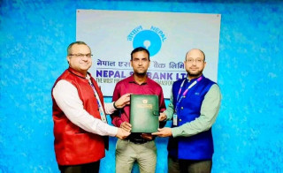 नेपाल-भारत टि२० व्हीलचेयर फिजिकल च्यालेन्च क्रिकेट सिरिज प्रायोजकमा बी आई बैंकको साथ