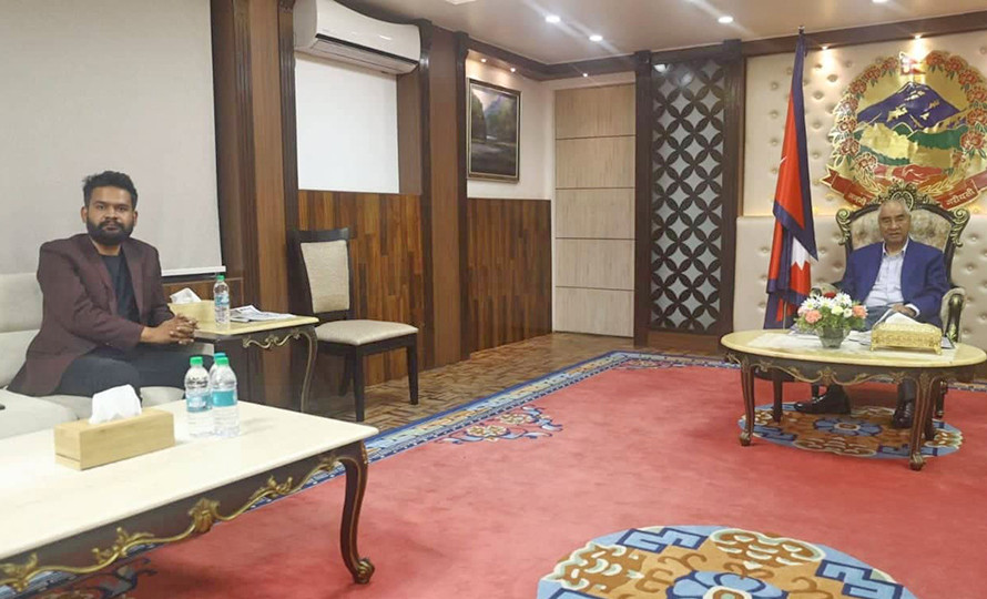 देउवा र काठमाडौंका मेयर साहबीच भेटवार्ता, के भयो कुराकानी ?