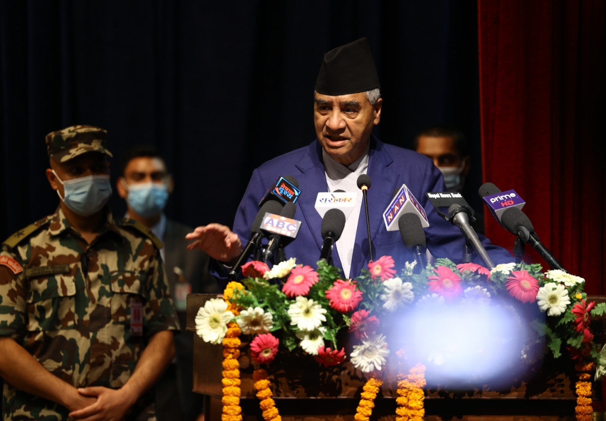 श्रमिकका हक, अधिकार कार्यान्वयनमा सरकार प्रतिबद्ध छ : प्रधानमन्त्री देउवा