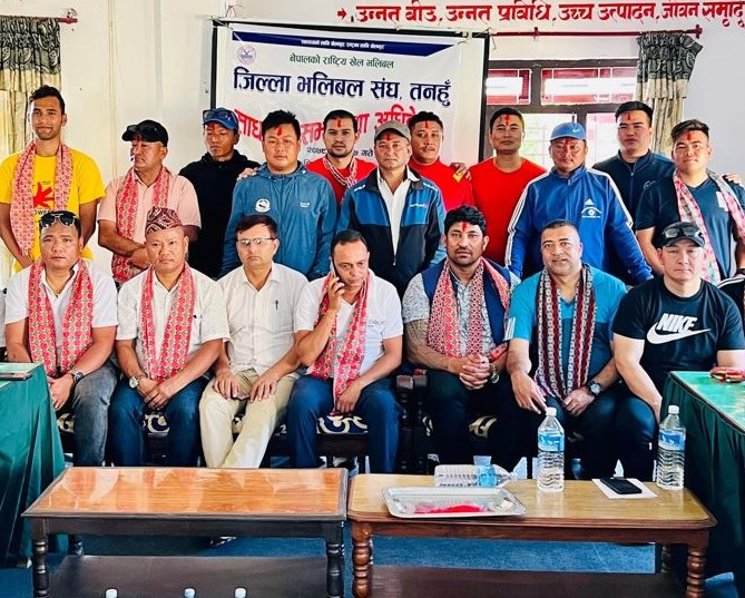 भलिबल सङ्घ तनहुँको अध्यक्षमा सुनार