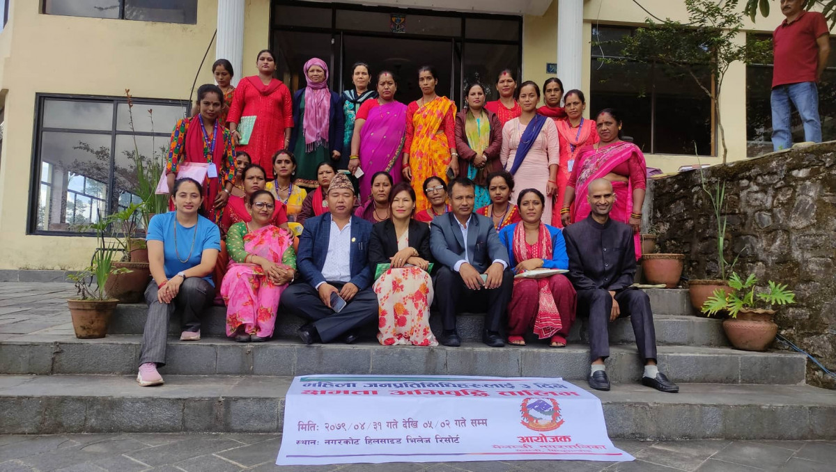 नगरपालिकाको आयोजनामा महिला जनप्रतिनिधिलाई क्षमता अभिवृद्दि तालिम सम्पन्न