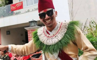 फुटबलर किरण चेम्जोङ कञ्चन निरौलासँग वैवाहिक बन्धनमा बाँधिए