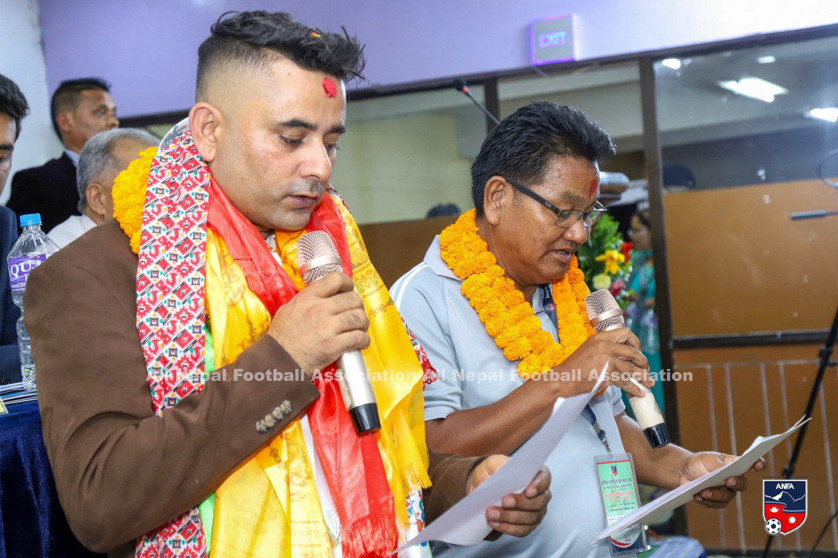 एन्फा कार्यसमिति सदस्यमा अधिकारी र धिमाल निर्वाचित