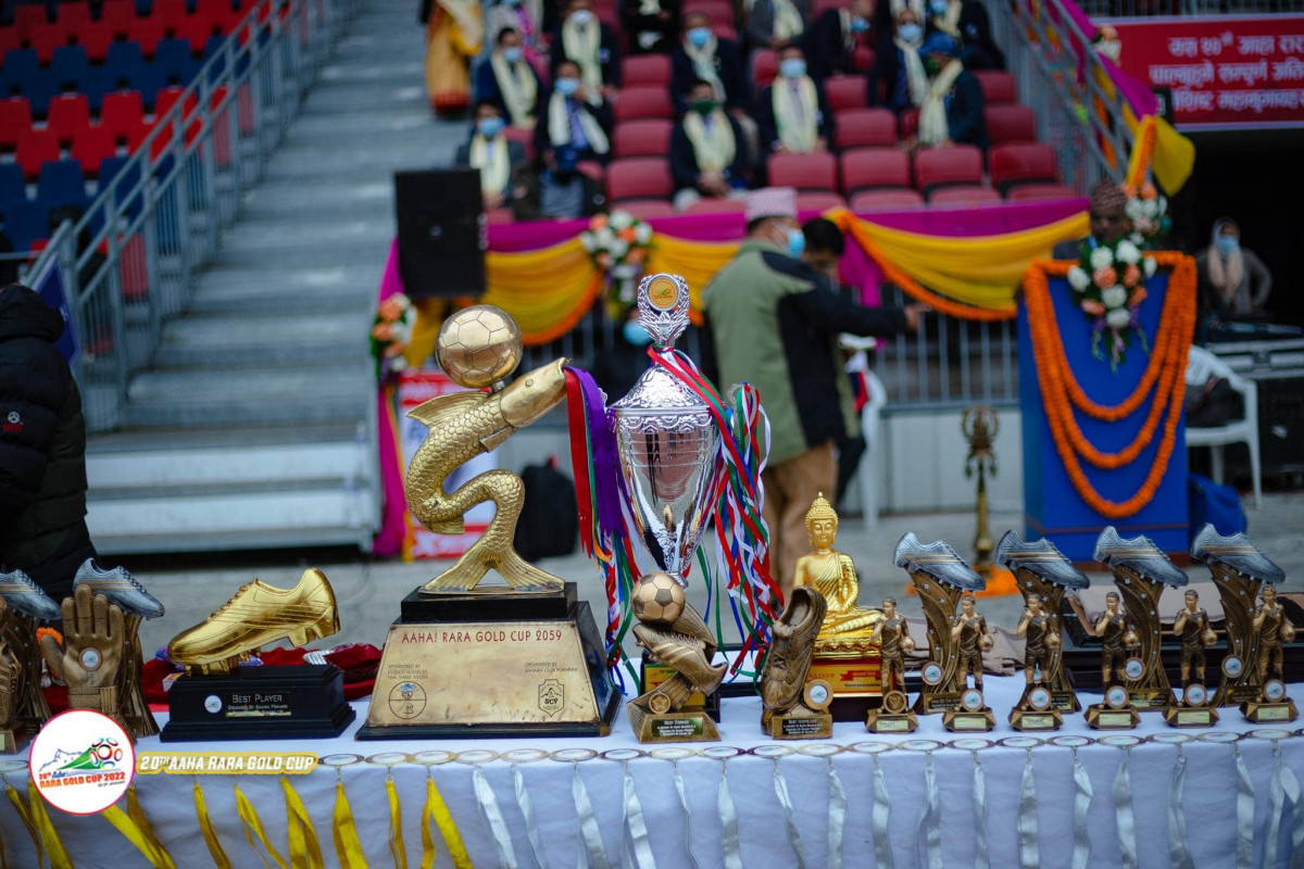 २२औँ  आहा रारा पोखरा गोल्डकप आज देखि