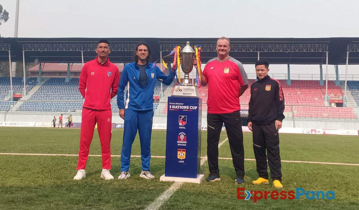 थ्री नेसन्स कपको उपाधिका लागि नेपाल र लाओस भिड्दै