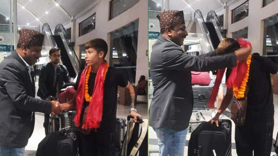 इजरायलबाट सकुशल काठमाडौँ फर्किइन् साम्बा