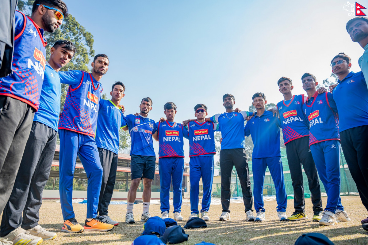 विश्वकप खेल्न जाने यू-१९ टिमको बिदाइ