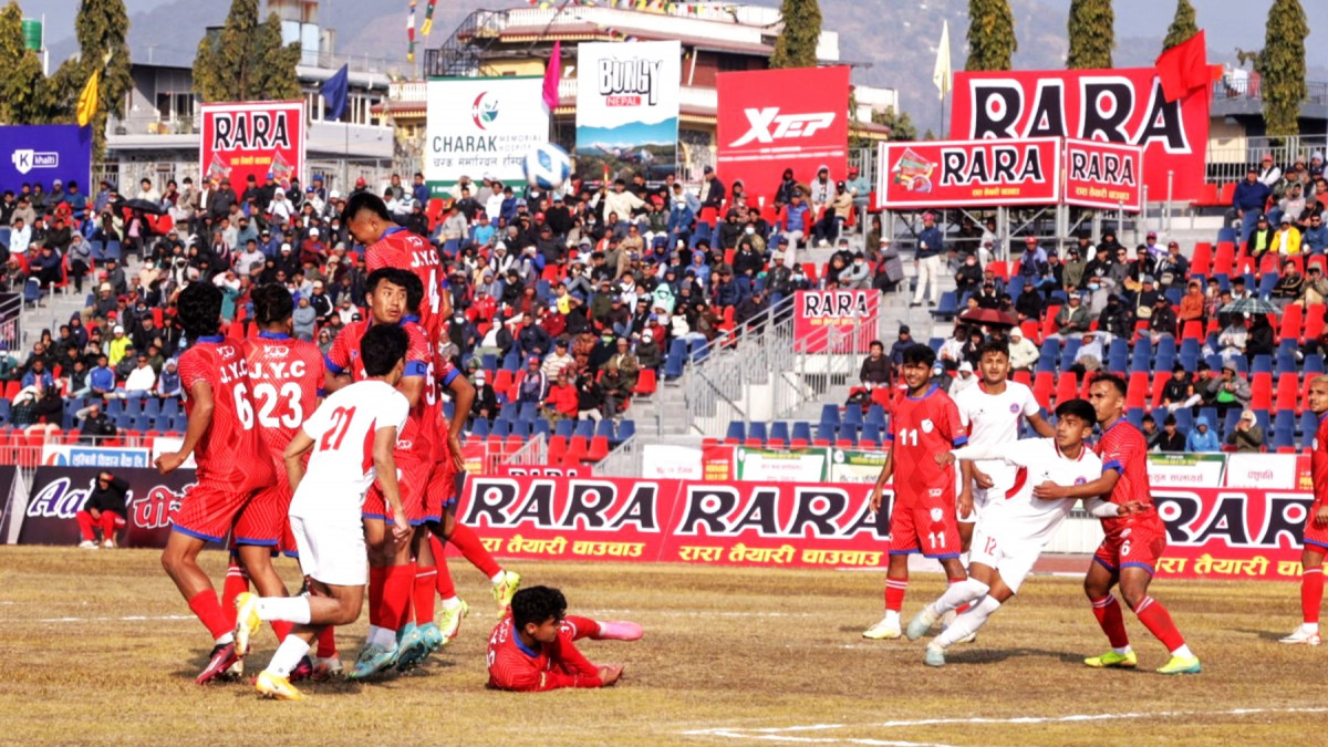 जाउलाखेल आहा ! रारा गोल्डकपको क्वाटरफाइनलमा