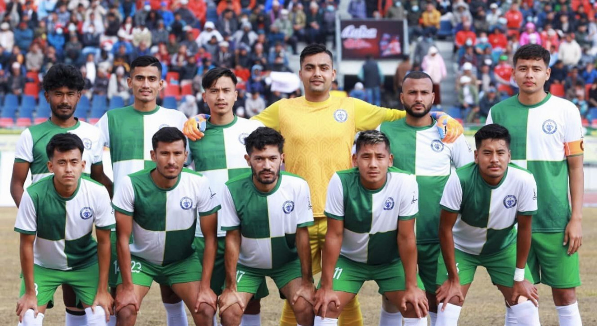 थ्री स्टार क्लब आहा!रारा पोखरा गोल्डकपको सेमिफाइनलमा