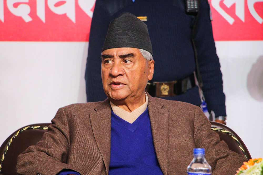 उपचारका लागि सिंगापुर प्रस्थान गरे शेरबहादुर देउवा