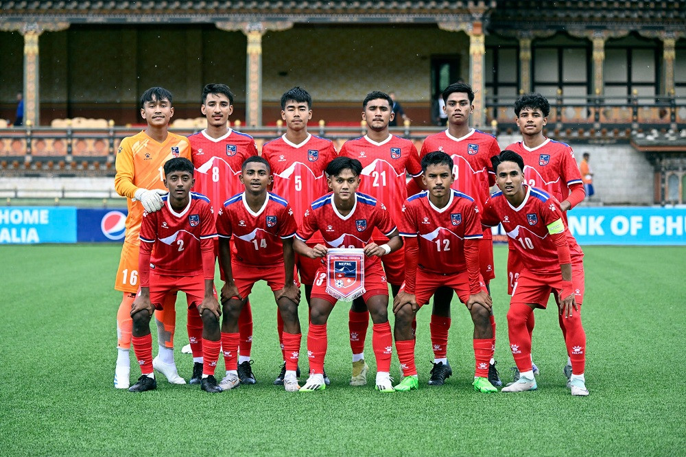 भुटानलाई पराजित गर्दै नेपाल साफ यू–१७ च्याम्पियनसिपको सेमिफाइनलमा