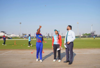 यु–१९ महिला टी–२० विश्वकप एसिया छनोट:टस जितेर कुवेत विरुद्ध पहिले ब्याटिङ गर्दै नेपाल