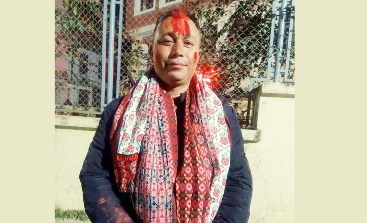 कीर्तिपुर १ को वडा अध्यक्षमा कांग्रेसका इच्छाकुमार महर्जन निर्वाचित