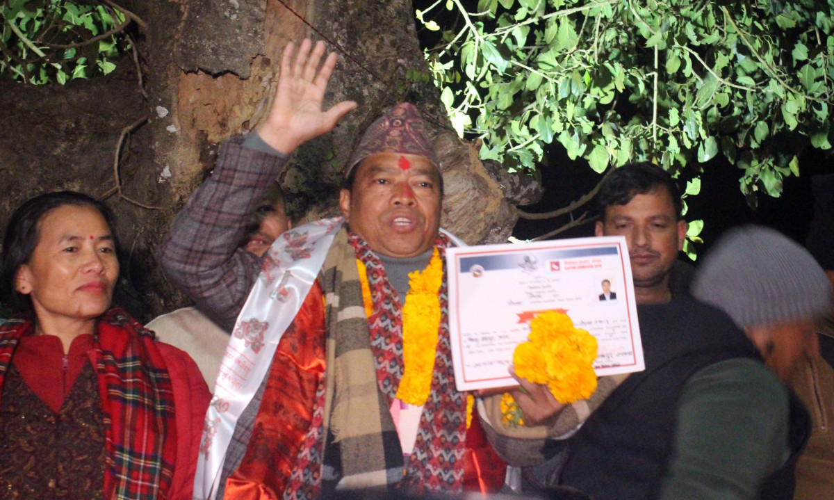 गोरखा ५ मा माओवादी केन्द्रका विष्णुबहादुर रानामगर विजयी