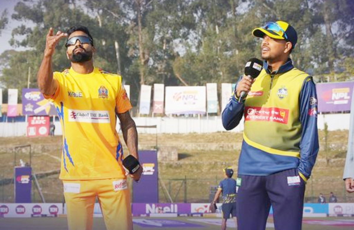 एनपीएल: पहिलो खेलमा टस जितेर विराटनगर किंग्स बलिङ गर्दै