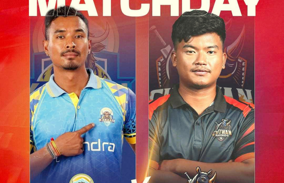 एनपीएल: आजको पहिलो खेलमा कर्णाली याक्सले  चितवन राइनोजको सामना गर्दै