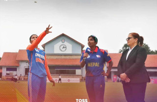 यू–१९ महिला एसिया कप:पहिले ब्याटिङ गर्दै नेपाल