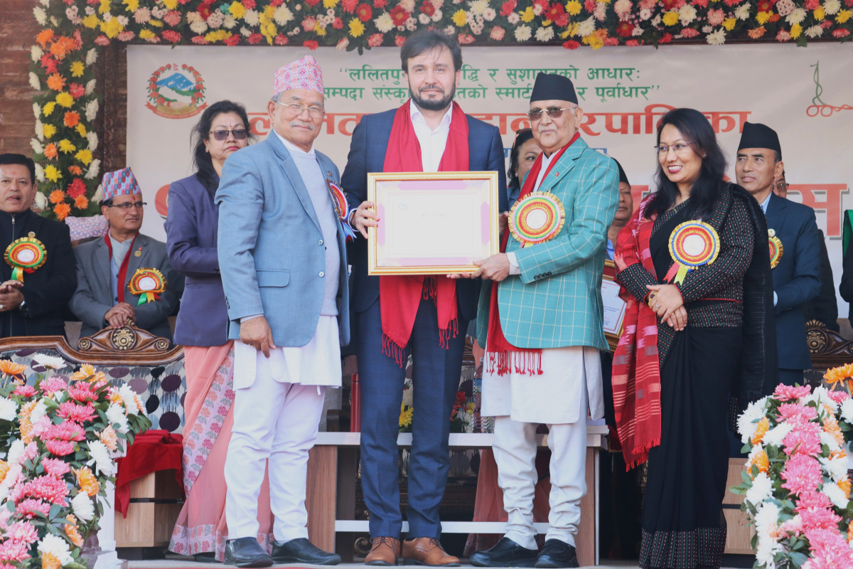 एनसेल उत्कृष्ट करदाताका रूपमा सम्मानित