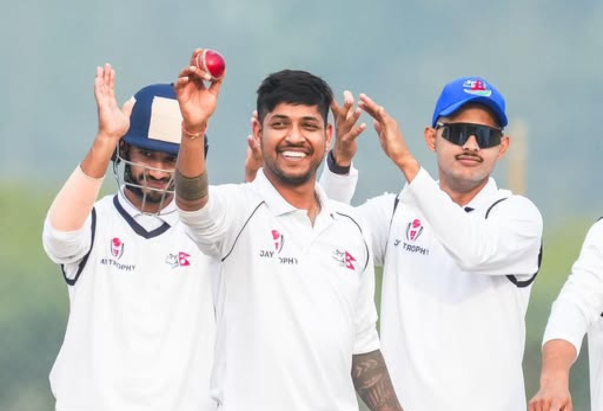 जय ट्रफी कप: १०२ रन मै समेटियो मधेश प्रदेश,सन्दीपले लिए ५ विकेट
