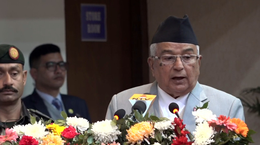 सूचना प्रविधिको बढ्दो प्रयोगसँगै भ्रष्टाचारका प्रवृत्तिमा जटिलता थपिएको छ:राष्ट्रपति पौडेल