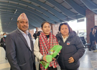 कप्तान एन्जिला तुम्बापो सुब्बा ग्रिस प्रस्थान