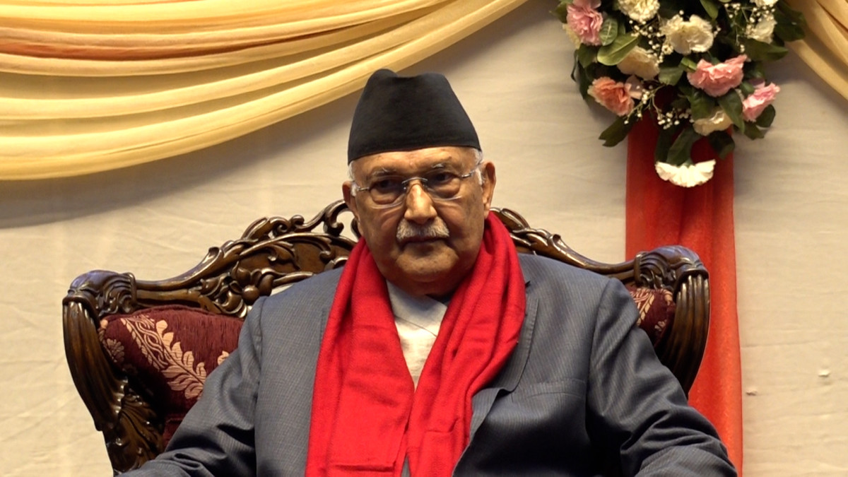 बाह्य अनुदानमा भर नपरी आत्मनिर्भरताको बाटोमा लाग्न आवश्यक छ:प्रधानमन्त्री ओली