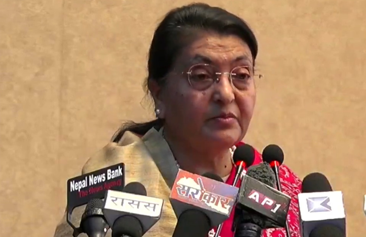 कला र साहित्यले विश्वव्यापी भाइचारालाई मजबुत बनाउँछ:पूर्वराष्ट्रपति भण्डारी