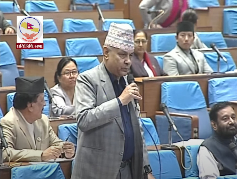 कांग्रेस मुख्य सचेतक घिमिरेले संसदबाटै मागे माफी