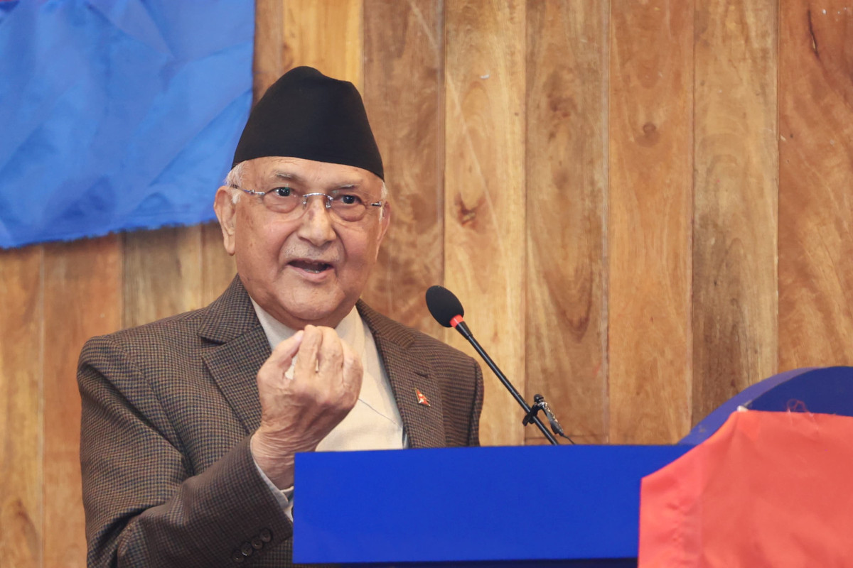 देशलाई कसैले अप्ठ्यारोमा पार्न खोजे युवा सङ्घले बाघले झम्टिए झैँ झम्टन्छ:प्रधानमन्त्री ओली