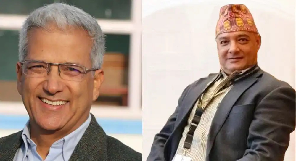 रविन्द्र मिश्र र धवल शम्सेर राणा पक्राउ