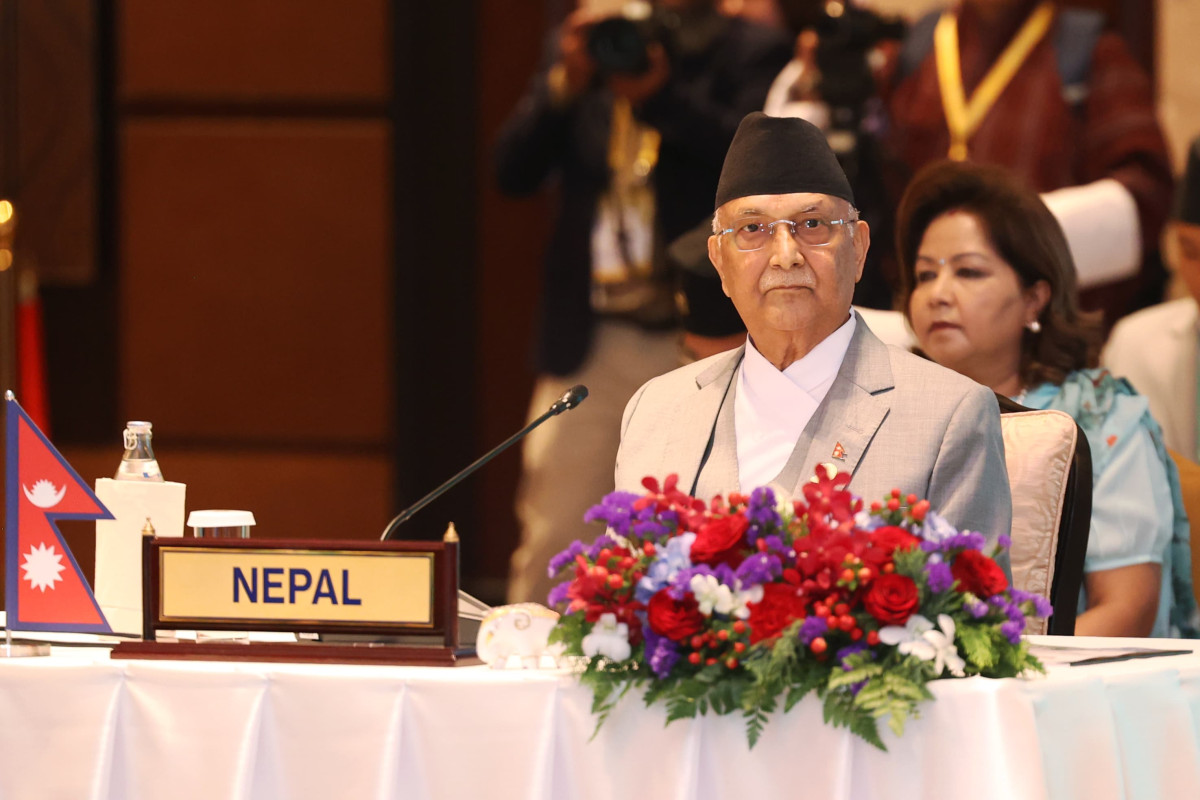 बिम्स्टेकमा प्रधानमन्त्री ओलीले सुनाए ‘समृद्ध नेपाल, सुखी नेपाली’को अवधारणा