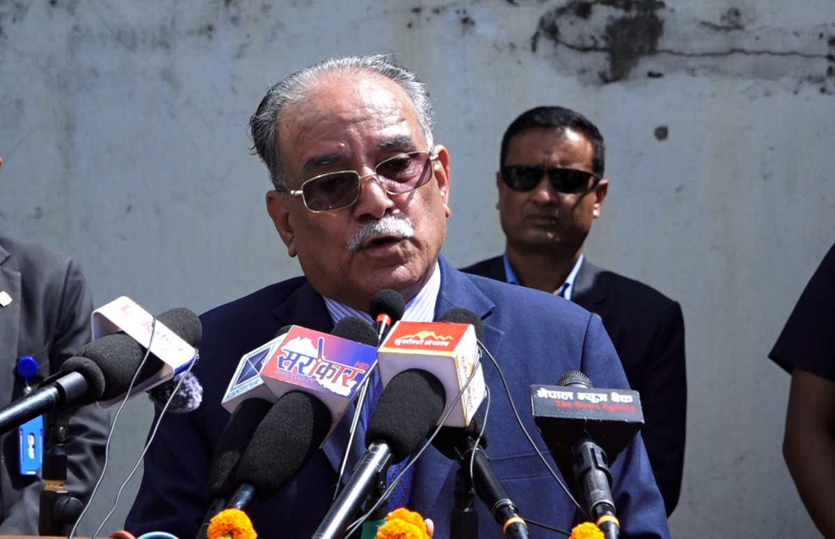 अहिलेको सरकार भष्ट्राचारीको रक्षा गर्न जन्मिएको हो: अध्यक्ष प्रचण्ड