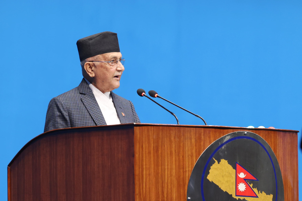 नीति तथा कार्यक्रम पुरानै ढाँचाको मात्र आयो भन्नु गलत हो : प्रधानमन्त्री ओली