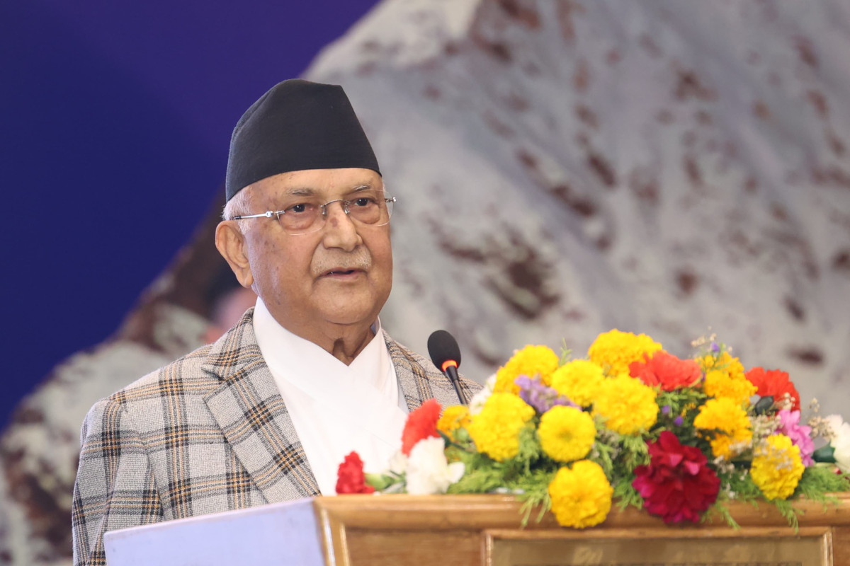 सगरमाथालाई सफा राख्ने प्रयासलाई निरन्तरता दिनुपर्छ:प्रधानमन्त्री ओली