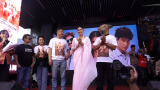 भव्य प्रचारप्रसारमा चलचित्र ‘जन्ते बाख्रो’ टिम