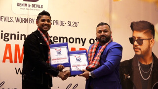 ‘डेनिम एण्ड डेभिल्स’ को ब्रान्ड एम्बेसडरमा सन्दीप लामिछाने नियुक्त