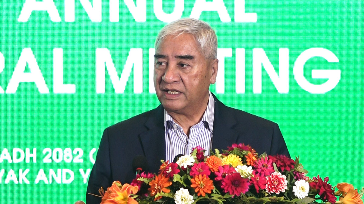 नेपालमा ढुक्कसँग लगानी गर्ने सहज वातावरण बनाउनुपर्छ:सभापति देउवा