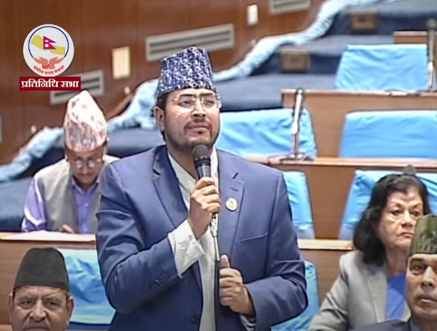 जुम्लाबाट स्याउ ल्याएको गाडीलाई कतै पनि चेक नगर्न सांसद शाहीको आग्रह
