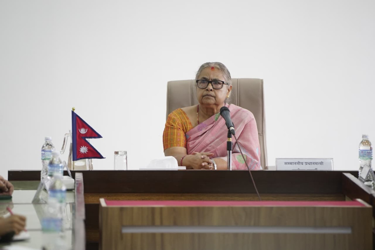 प्रधानमन्त्री कार्कीले गरिन् पदभार ग्रहण