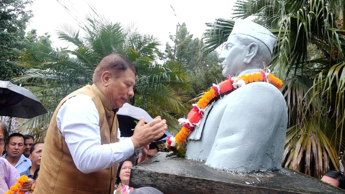 गणेशमानलाई सम्झिदै प्रकाशमानले भने:दलहरुले गरेको योगदान मेटाउन खोजियो