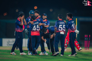 नेपालको शानदार जित :ओमानलाई पराजित गर्दै टी–२० विश्वकप छनोटको शीर्ष स्थानमा