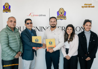 श्री एयरलाइन्स सुदूरपश्चिम रोयल्सको ‘डोमेस्टिक एयरलाइन्स’ पार्टनर