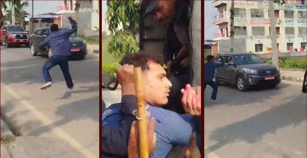 विराटनगर विमानस्थलमा एमाले नेता महेश बस्नेतमाथि आक्रमणको प्रयास,दुई युवक पक्राउ