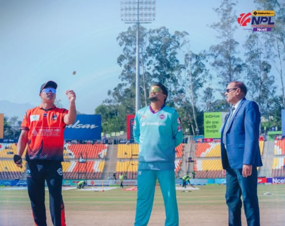 एनपीएल सिजन २:काठमाडौं गोर्खाजविरुद्ध पहिले बलिङ गर्दै चितवन राइनोज
