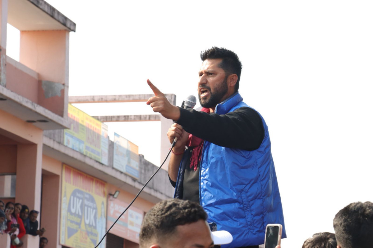 चितवनमा रवि लामिछानेको सम्बोधन:‘एक चुनावका लागि होइन, पुस्ताका लागि राजनीति गरेको हुँ’